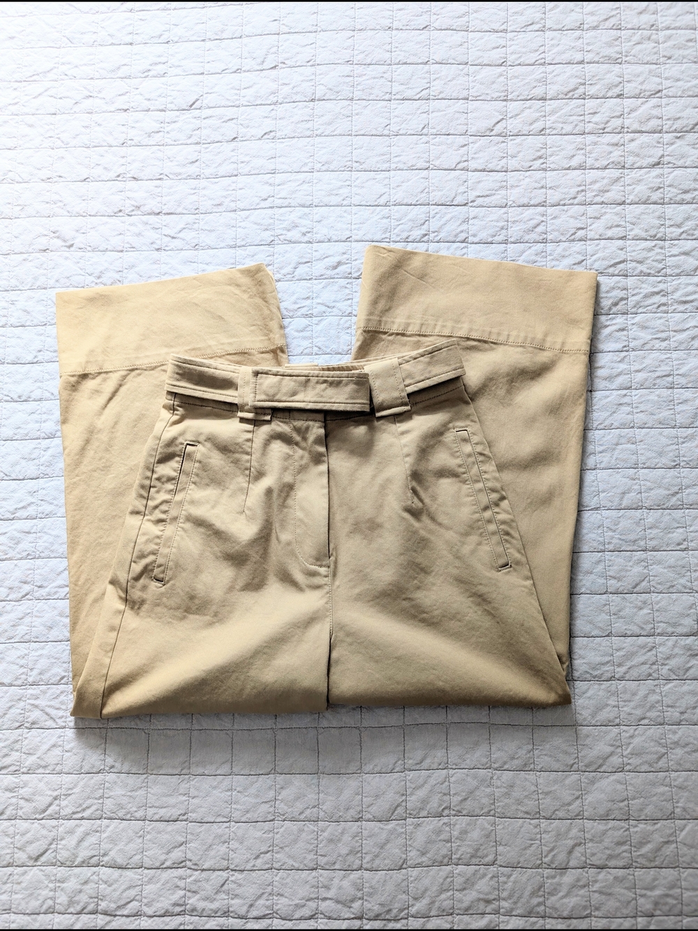 High Waisted Crop Pant